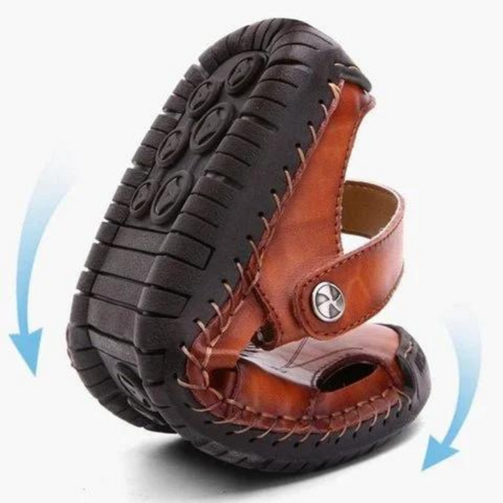 Lotte™ | Orthopedische leren sandalen